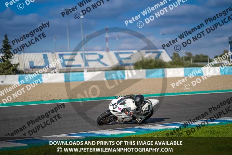 25 to 27th november 2017;Jerez;event digital images;motorbikes;no limits;peter wileman photography;trackday;trackday digital images